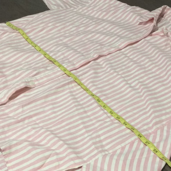 THE GREAT. Striped Button Down Sz 2 NWOT - Picture 5 of 8